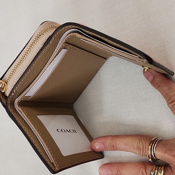 NWT Coach Colorblock Small Tri-Fold Wallet - Picture 8 of 16